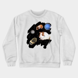 Guinea Pigs in Outer Space Crewneck Sweatshirt